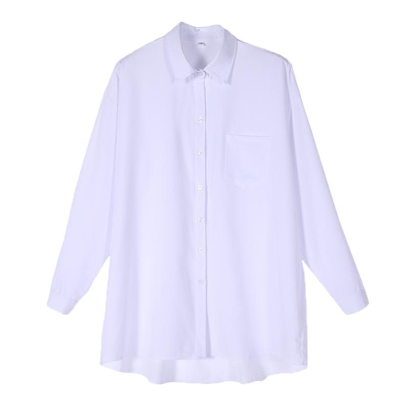 Chemises Femme | Chemise en popeline de coton Chemises Bleu Clair