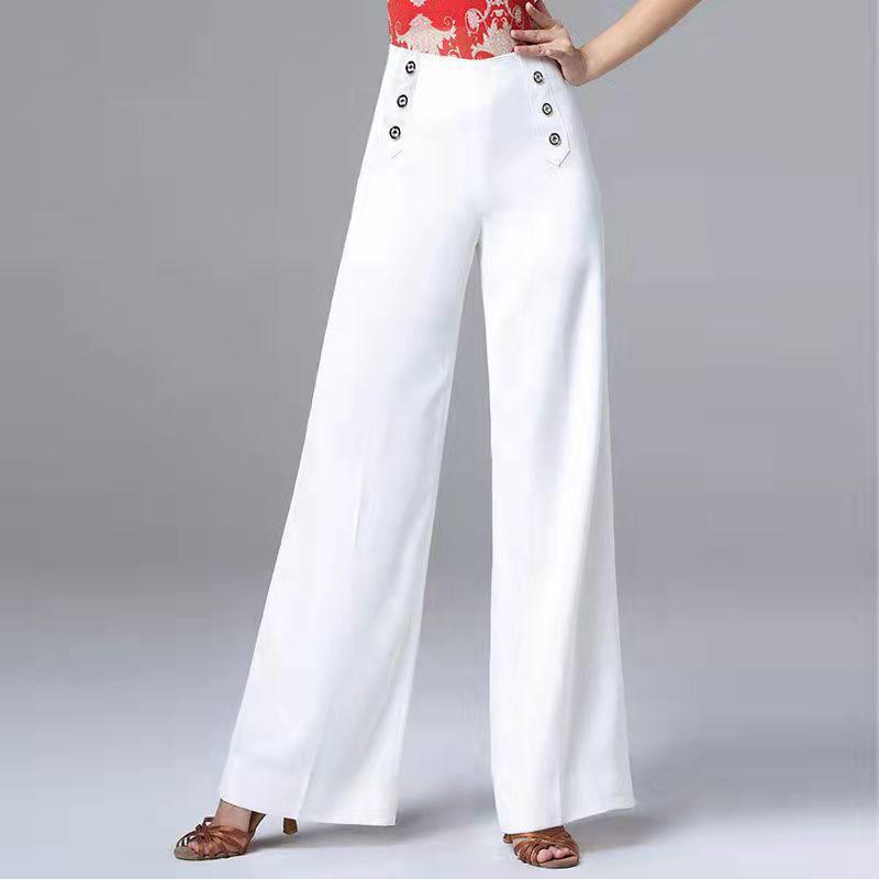 Jeans et Pantalons Femme | Pantalon en satin de coton Femme Femme