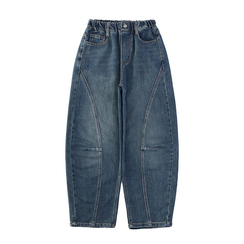 Jeans et Pantalons Homme | Jeans à couture diagonale Homme Bleu