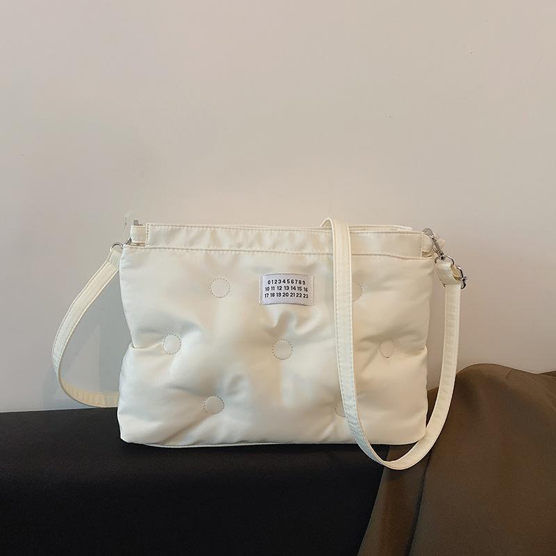 Sacs Porté épaule Homme|Femme | Glam Slam flat pocket Femme Blanc