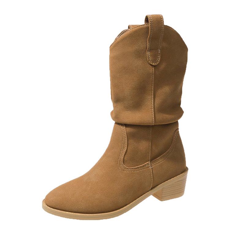 Tabi Femme | Bottes Tabi d’inspiration western Bottes et Bottines Beige